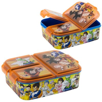 STOR S.L. Box na oběd | 3 oddělené přihrádky | Dragon Ball | Lunch to Go Vesper Tin – Zbozi.Blesk.cz