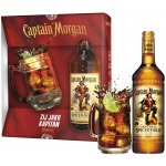 Captain Morgan Original Spiced Gold 35% 0,7 l (dárkové balení korbel) – Zboží Mobilmania