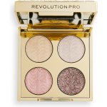 Revolution PRO Ultimate Crystal Eye Quad Champagne Crystal paletka očních stínů 3,2 g – Zbozi.Blesk.cz