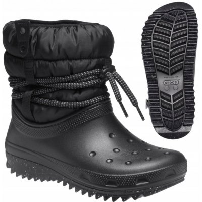 Crocs dámské sněhule Classic Neo Puff Luxe Boot W Blk černá – Zboží Dáma