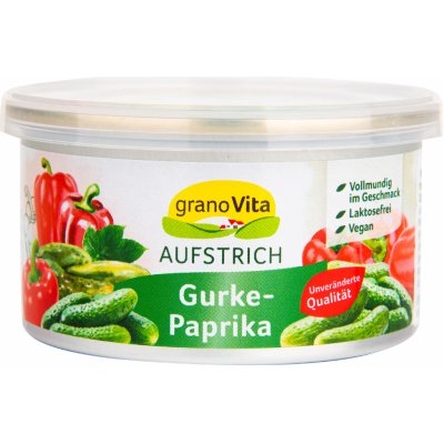 Granovita Pomazánka okurkovo-papriková 125 g – Zbozi.Blesk.cz