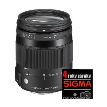 SIGMA 18-200mm f/3.5-6.3 DC Macro OS HSM Contemporary Canon