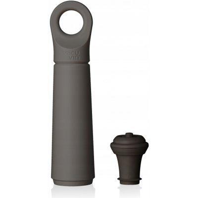 Vakuová pumpa + zátka Vacu Vin Loop Wine Saver - grafitová – Hledejceny.cz
