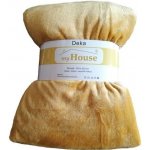 Jahu deka z mikrovlákna MEDOVÁ 200x220 – Zboží Dáma