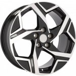 Racing Line YF5700 7x17 5x114.3 ET43.5 black polished