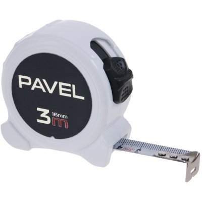 FESTA svinovací metr se jménem 3m 16mm PAVEL 13508 – HobbyKompas.cz