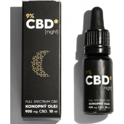  CBD  Star CBD  olej Night 9 10 ml  Heureka  cz