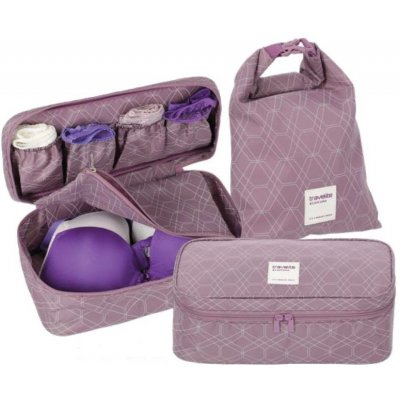 Travelite cestovní sada organizér a voděodolný 77445-17 6 L fialová – Zbozi.Blesk.cz