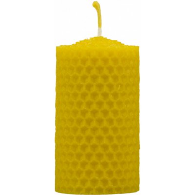 Pleva Svíčka ze včelího vosku 4 x 6,7 cm – Zboží Mobilmania