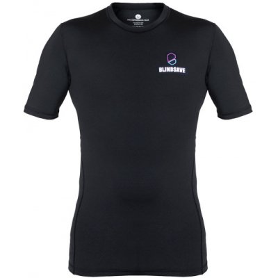 Blindsave Compression Shirt short sleeves bílá – Zboží Mobilmania