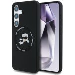 Karl Lagerfeld Magnetic Silicone Double Heads Samsung S25 černé KLHMS25SSKCHTCK – Sleviste.cz