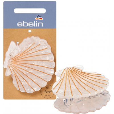 Ebelin Sponka do vlasů ve tvaru mušle 1 kus – Zboží Dáma