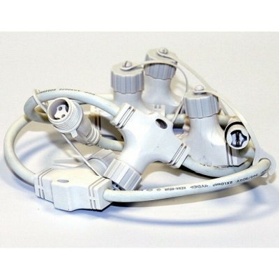 DecoLight Průběžný rozbočovací kabel 230V 1m SR-051028 – Hledejceny.cz
