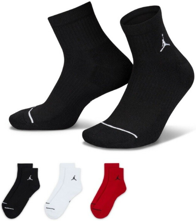 Jordan ponožky Everyday Ankle Socks 3Pack dx9655-010