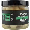 Návnada a nástraha TB Baits Plovoucí boilies Pop-Up White Garlic + NHDC 65g 16mm