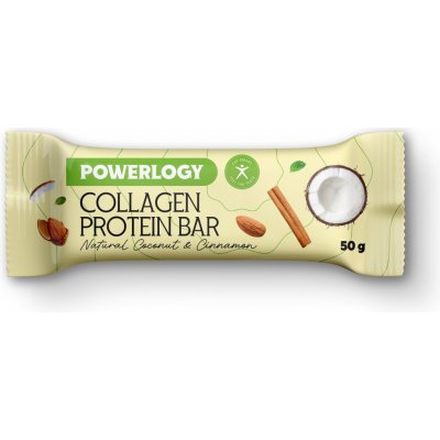 Powerlogy Protein Bar Collagen 50 g – Hledejceny.cz
