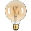 Optonica LED žárovka E27 G95 Golden Glass 4W Teplá bílá