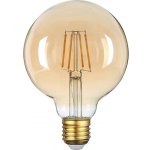 Optonica LED žárovka E27 G95 Golden Glass 4W Teplá bílá – Zboží Živě