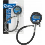 GEKO Manometr digitální na měření tlaku pneu, 0-13,8bar, s koncovkou 45° G01274 – Zboží Mobilmania