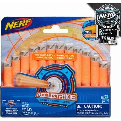 Nerf Accustrike náhradní šipky 12 ks – Hledejceny.cz