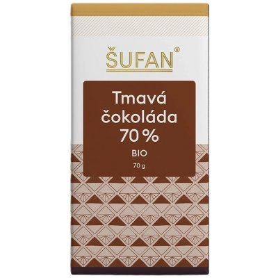 Šufan hořká čokoláda 70% 70 g – Zboží Mobilmania