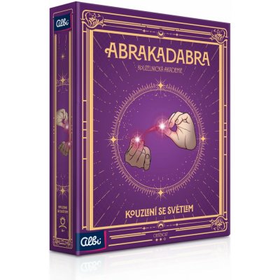 Albi ABRAKADABRA Kouzlení se světlem – Zboží Mobilmania