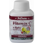 MedPharma Vitamin C 1000 mg s šípky prodloužený účinek 67 tablet – Hledejceny.cz