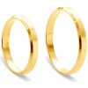 Prsteny Savicki Snubní prsteny žluté zlato s drážkou 10002 3 Z