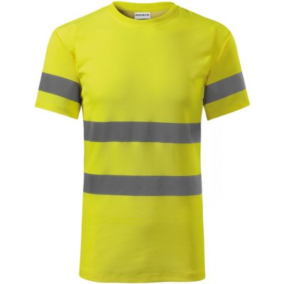 Rimeck tričko HV Protect 1V9 reflexní krátký rukáv unisex Žlutá svítivě M – Zboží Dáma