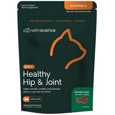 VetriScience GlycoFlex II Feline podpora kloubů 90 g – Hledejceny.cz