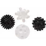 Akuku Sada senzorických míčků černobílé 4 ks – Zboží Dáma