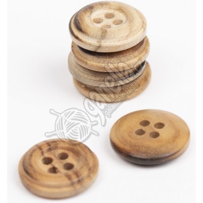 Knoflík Drops 513 Wood Button Burned – Hledejceny.cz