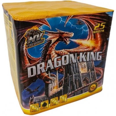 Kompaktní ohňostroj Dragon King 25 ran / 20 mm – Zboží Dáma