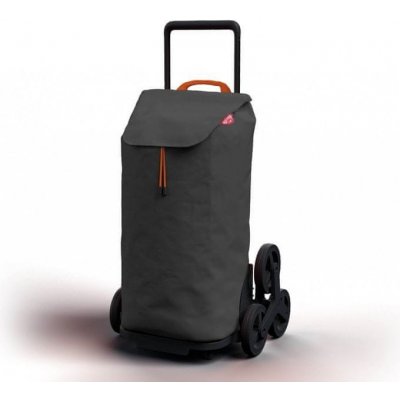 vileda Nákupní taška na kolečkách gimi tris floral šedá – Zboží Dáma