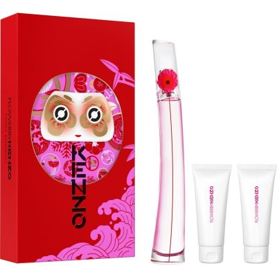 Kenzo Flower by Kenzo EDP 100 ml + tělové mléko 75 ml + tělové mléko 75 ml dárková sada