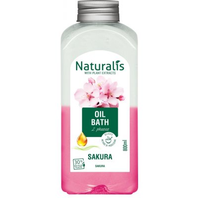 Naturalis Naturalis dvoufázová olejová pěna Sakura 800 ml – Zboží Mobilmania