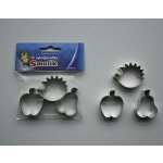 vykr. 0733 Ježek s ovocem, 3,4x4,3cm, sada-3ks – Hledejceny.cz