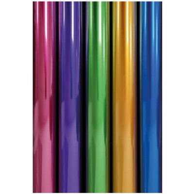 MFP Paper Celofán transparent barevný - role 500x70cm mix barev – Zboží Dáma