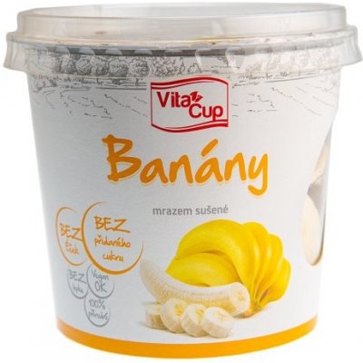 Nature Park VitaCUP Banán plátky sušené mrazem 45 g