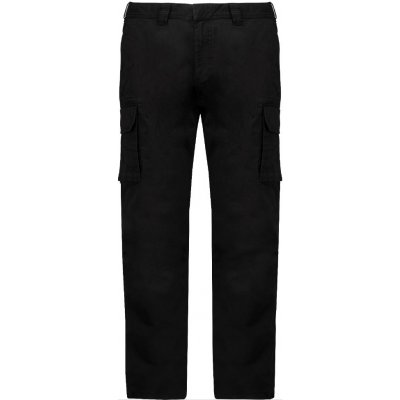 Kariban pánské kapsáčové kalhoty Airborne černé – Zboží Mobilmania