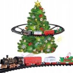 Fééric Lights and Christmas Vánoční ozdoba běžící vlak 23 prvků – Zboží Dáma