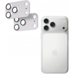 AlzaGuard Metal Lens Protector pro iPhone 17 Pro Max stříbrný AGD-AGEM479SP2 – Zboží Živě