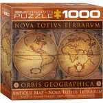 EuroGraphics Starodávná mapa světa 1000 dílků – Hledejceny.cz