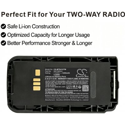 Cameron Sino CS-MTS410TW 7.4V Li-ion 1200mAh černá - neoriginální – Hledejceny.cz
