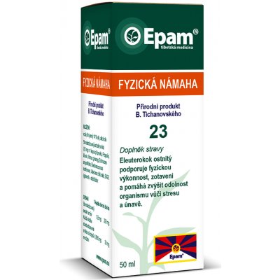 Roni Epam kapky 23 pro sportovce Tibetské přírodní Biostimulátory 50 ml – Hledejceny.cz