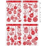 Okenní fólie vánoce glitr VA013 30x42cm – Hledejceny.cz