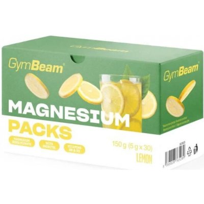 GymBeam Magnesium Packs 5 x 30 g – Hledejceny.cz