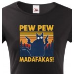 Bezvatriko.cz Canvas Pew Pew madafakasčerná – Hledejceny.cz