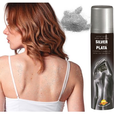Fiestas Guirca párty sprej barva na tělo stříbrná 75 ml – Sleviste.cz