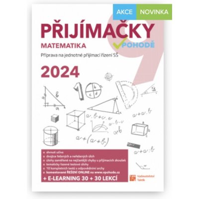 Přijímačky 9 Matematika + E-learning 2024 – Zboží Dáma